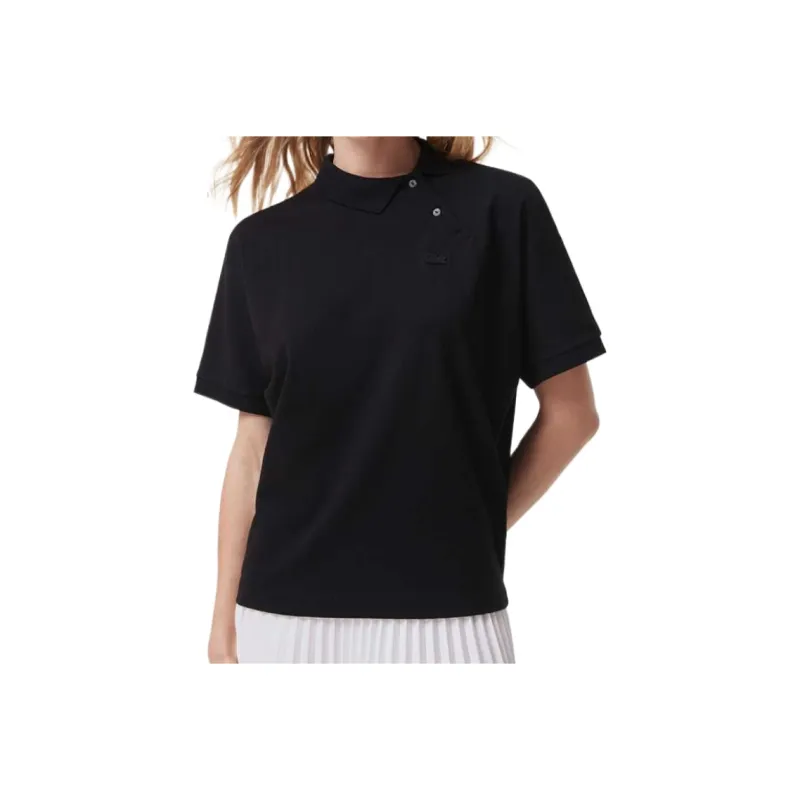 LACOSTE Polo Shirt Women's Black-0