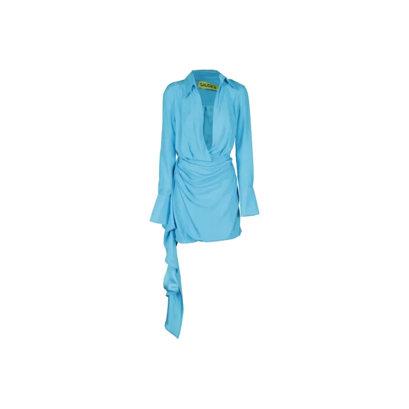 GAUGE81 Long-Sleeved Dresses Women's Blue-0