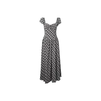Local Gal Short Sleeved Dresses Women's Plaid