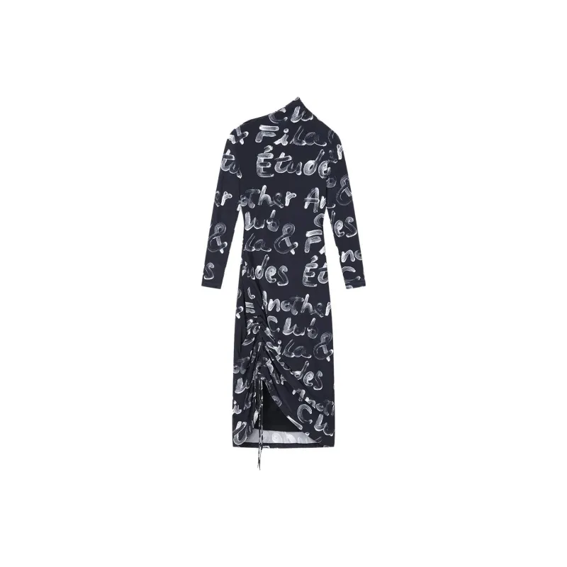 FILA Long Sleeved Dresses Women's All Over Print-0