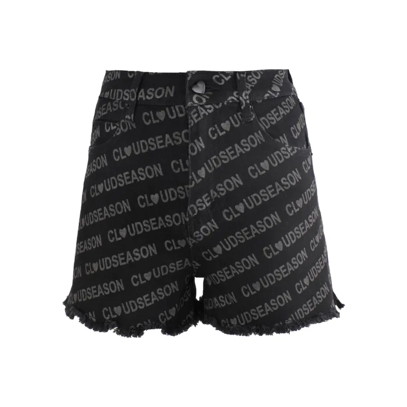 CLOUD SEASON Denim Shorts Women's-2