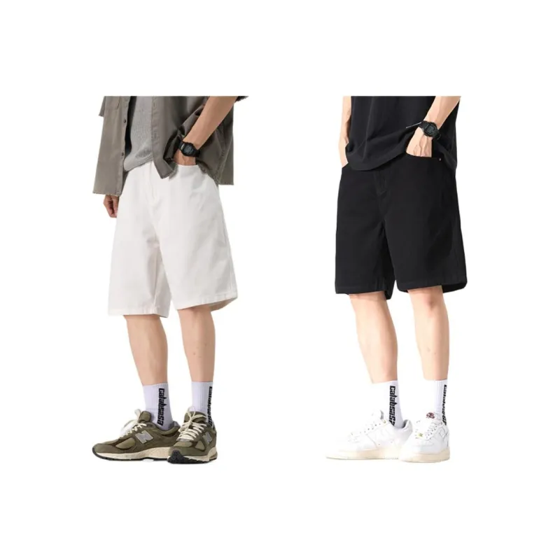 Izzue Denim Shorts Unisex-12