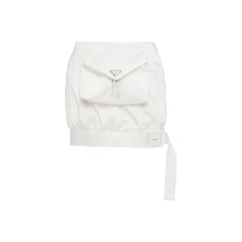 PRADA SS21 Casual Short Skirts Women's White