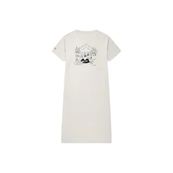 Columbia X Long Field Male Co-titled Series Short-Sleeved Dresses Women's Khaki