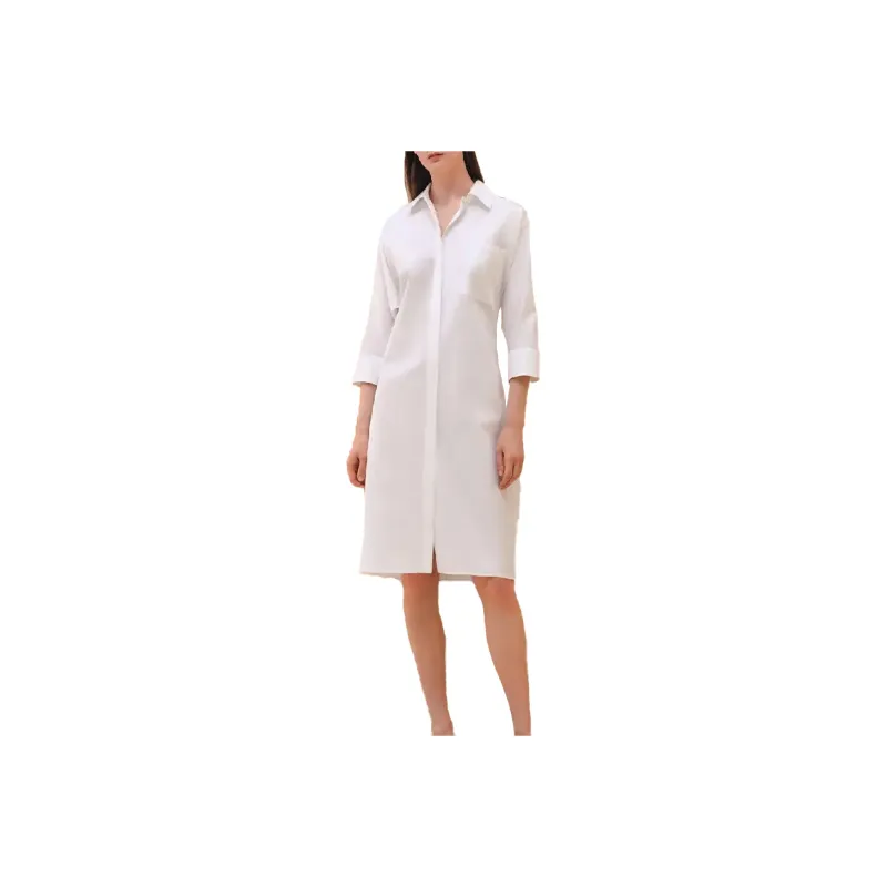 HERMES Long Sleeved Dresses Women's-4