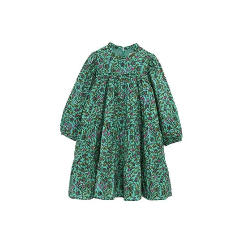 Pptown Long-Sleeved Dresses Kids Green