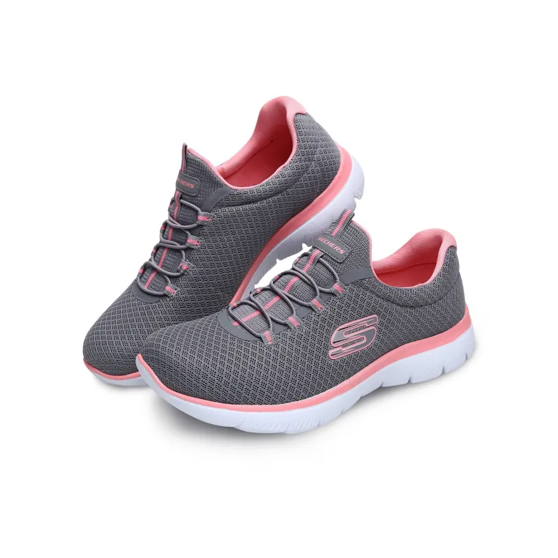 Skechers Summits 'Grey Pink' Women's-2