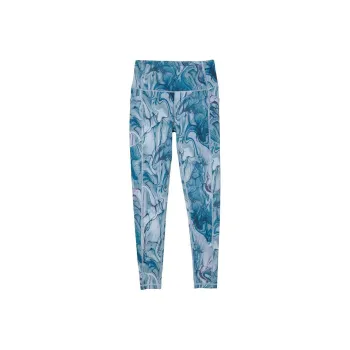 Victoria's Secret VS Sport Leggings Women's Denim Blue Marble Print
