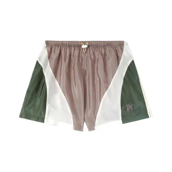 PALM ANGELS Colour-block Track Shorts