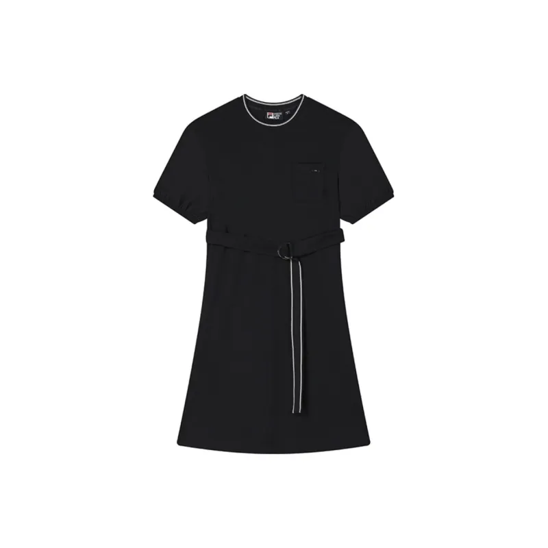 FILA Short Sleeved Dress Women's Legend Blue-0