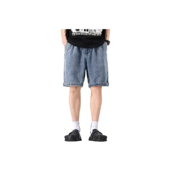 Izzue Denim Shorts Unisex Light Blue