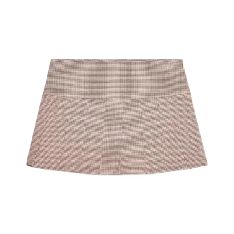 ZARA Casual Shorts Women's Earth Gray Pink-0
