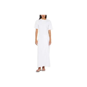 BEC+BRIDGE SIMI MAXI DRESS Short Sleeved Dresses Women's WHITE/White