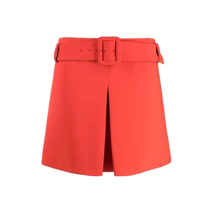 VERSACE Cady Mini Skirt 'Red'-0