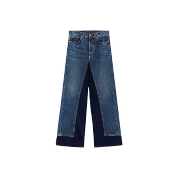 Stella McCartney High Rise Panelled Jeans