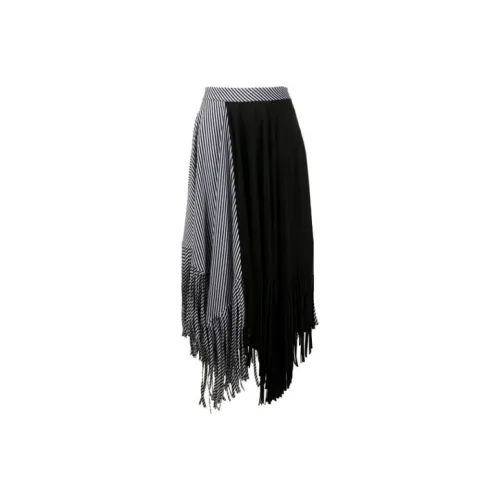 PALM ANGELS Casual Long Skirts Women's Black