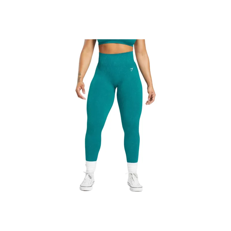 GYMSHARK ADAPT FLECK Leggings Women's Marine Cyan-0