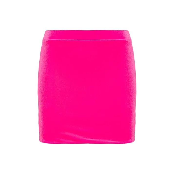 Vetements Casual Short Skirts Women's Rose Red-0