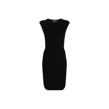 DSQUARED 2 Open-Back Crewneck Mini Dress