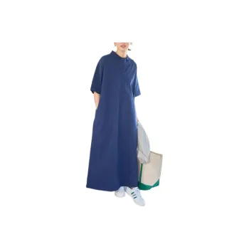 FREAK'S STORE Short Sleeved Dress Women's Marine Blue