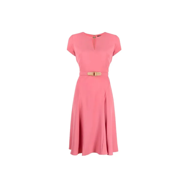 Polo Ralph Lauren Short-Sleeved Dresses Women's Coral-0