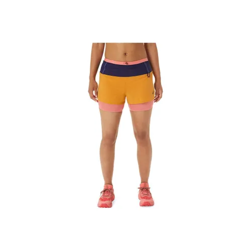 Asics Casual Shorts Women's Papaya Color