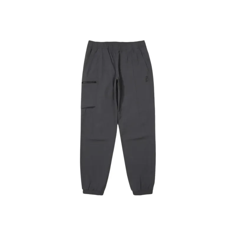 FILA Knitted Sports Pants Women's Gray-0