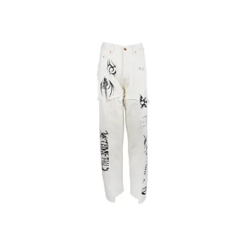 Vetements Jeans Women's White