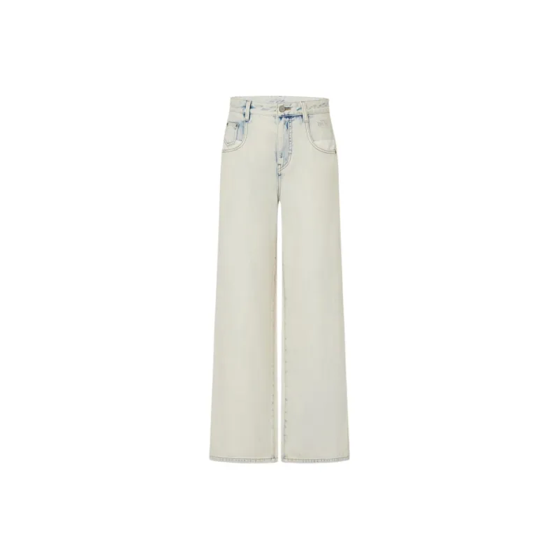 MO&CO GAUCHERE Collaboration Jeans Women's Denim Blue-0