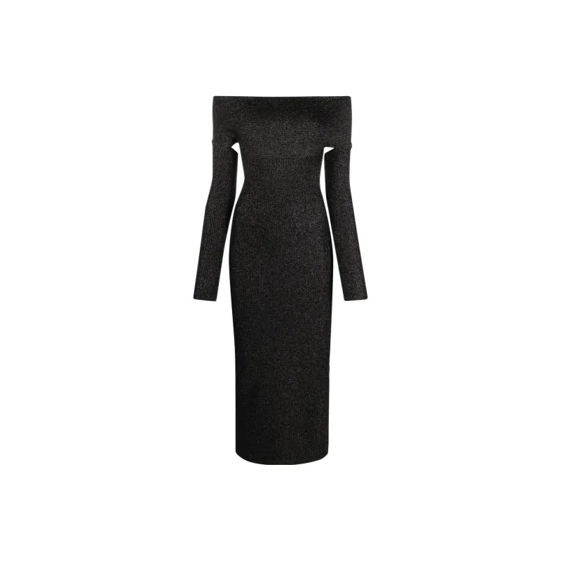 KHAITE Over The Shoulder Slim Fit Dress-0