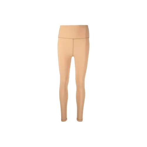 WARDROBE.NYC Leggings Women's Beige