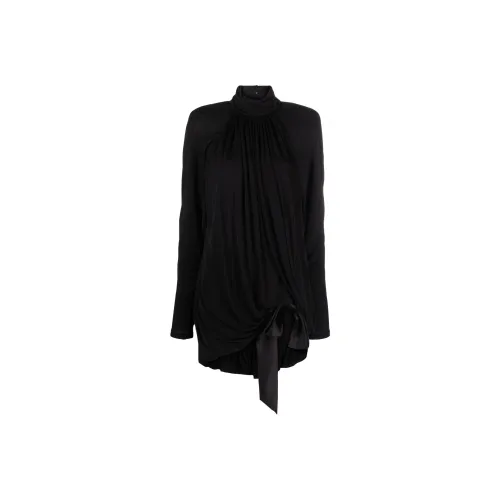 saint laurent open back dress