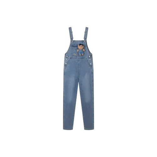 Teenie Weenie Overalls Women's Medium Blue