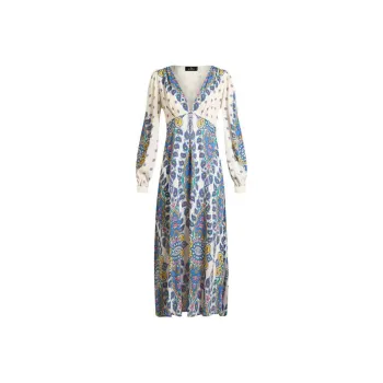 ETRO Crepe De Chine Midi Dress