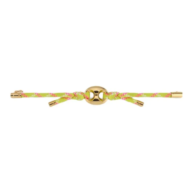 GUCCI Polyester Bracelets Unisex Gold-1