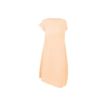 ISSEY MIYAKE Sleeveless Dress Women's Beige