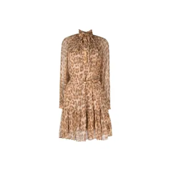 Zimmermann Long Sleeved Dress Women's Brown