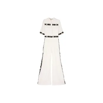 ELIE SAAB Jumpsuit Women's White