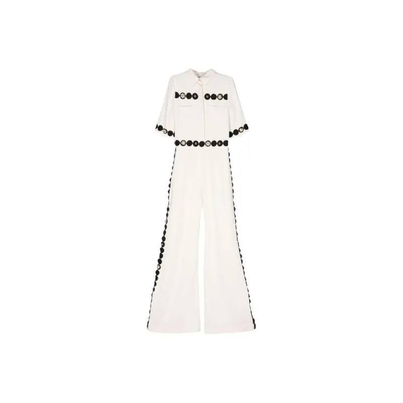 ELIE SAAB Jumpsuit Women's White-0