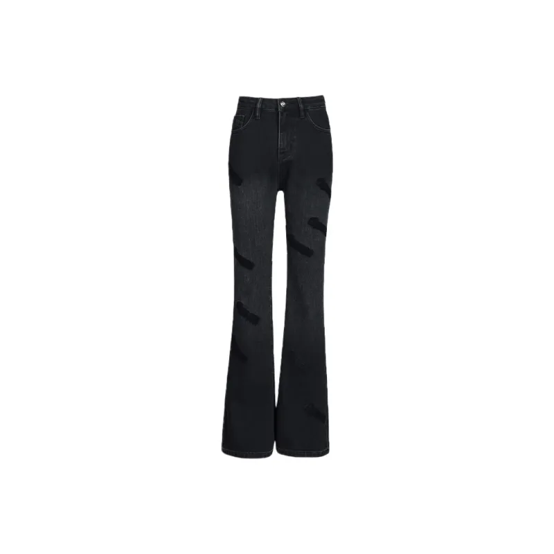 BASIC HOUSE Jeans Women's Black-0