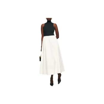 REFORMATION Sai Dress Sleeveless Dress Women's Black And White/Black White