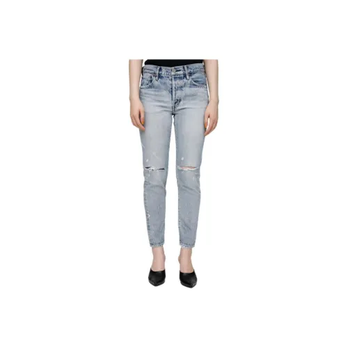 MOUSSY Jeans Women's Light Blue