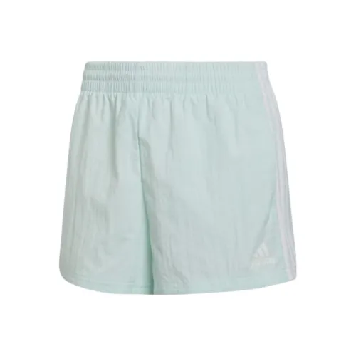 Adidas ESSENTIALS Casual Shorts Women's Ice Mint Green/White