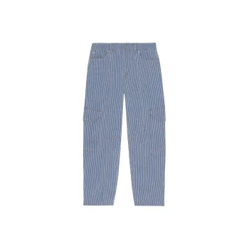 GANNI Stripe pattern Cargo Jeans