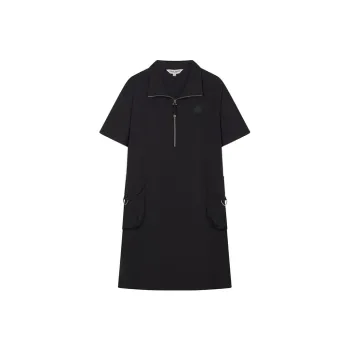 Teenie Weenie Short Sleeved Dress Women's Coal Gray