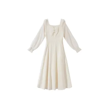 IDLE SOUL Long-Sleeved Dresses Women's