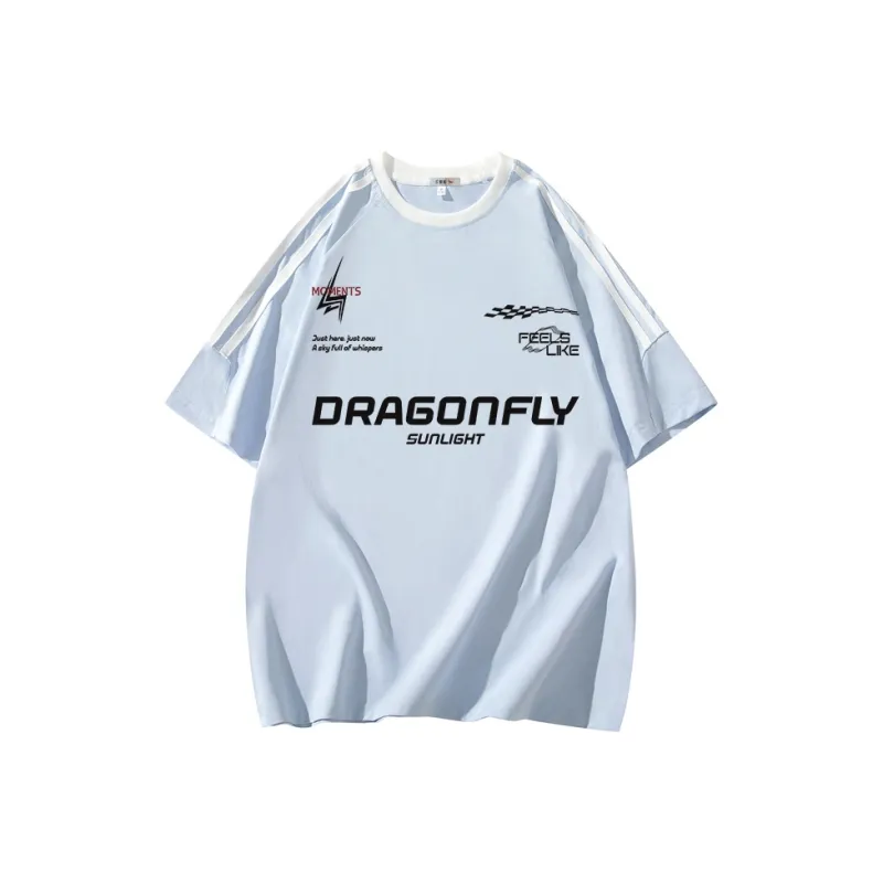 RED DRAGONFLY T Shirts Unisex-12