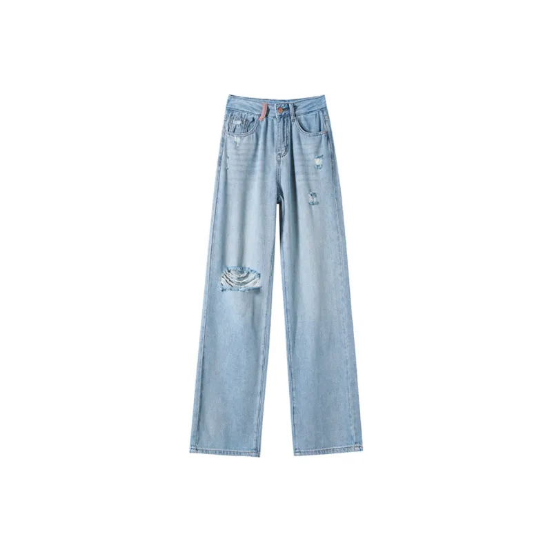 Cotton Gene Jeans Women's Blue-0