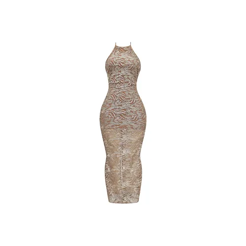HOUSE OF CB GIADA Slip Dress Women's ROSE GOLD/Rose Gold