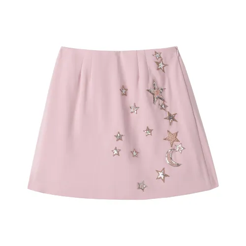 CHICYOU Casual Short Skirts Women's Pink
